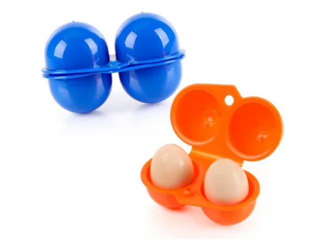 Case Para Transporte Ovos Plastico Rígido C Trava Segurança