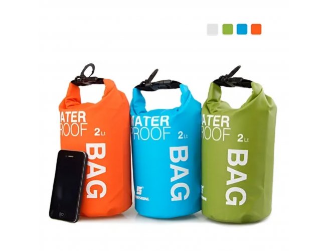 Bolsa Impermevel A Prova Dgua Saco Estanque 2 Litros Pvc