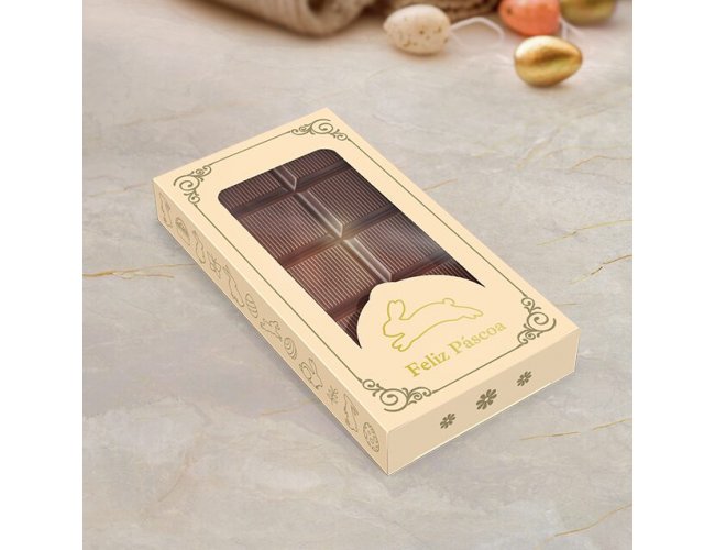 Tablete de Chocolate para Páscoa - M