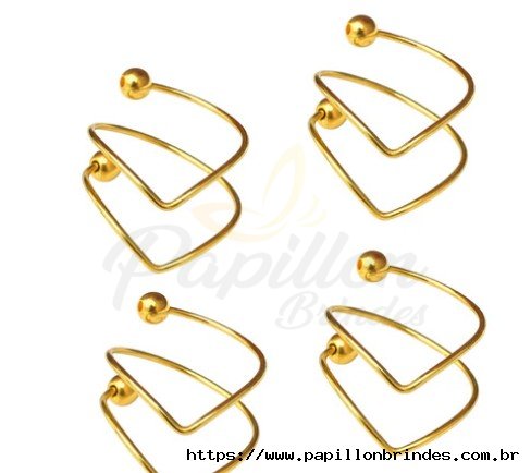ANEL DE GUARDANAPO DOURADO