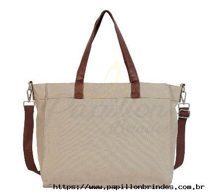 BOLSA DE BRIM COM COURINO