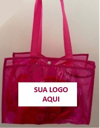 SACOLA DE PVC PERSONALIZADA