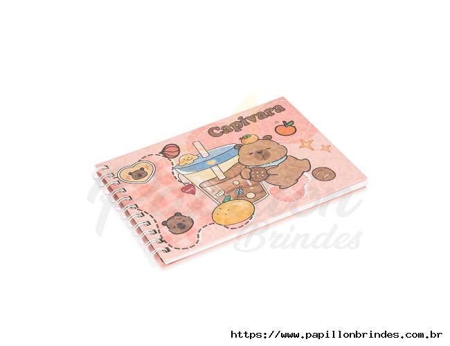 Caderno Para Colorir Capivara
