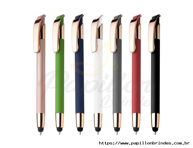 Caneta Alumnio Touch Screen