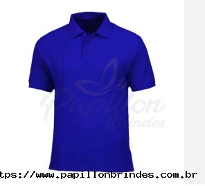 CAMISA POLO EM ALGODO