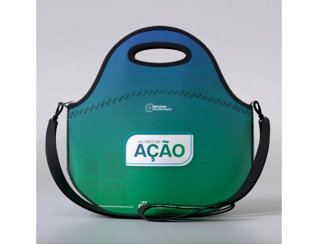 Lancheira Térmica em Neoprene com Alça