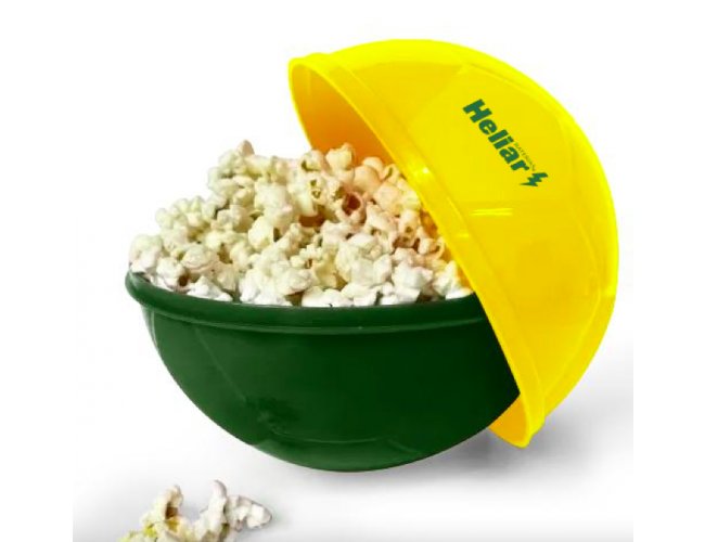 Balde de Pipoca Bola de Futebol