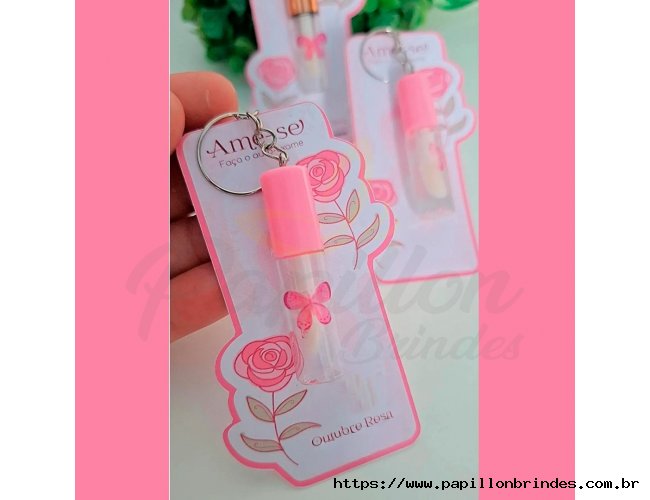Chaveiro com Mini Gloss