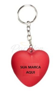 CHAVEIRO CORAÇÃO DE VINIL