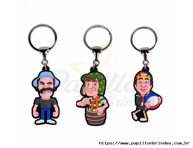 Chaveiro Emborrachado Corte Especial