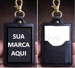 CHAVEIRO PORTA CARTAO COURINO