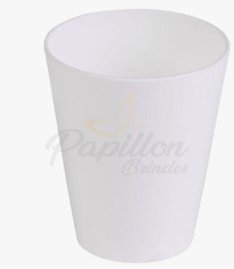 COPO PS BRANCO 350ML