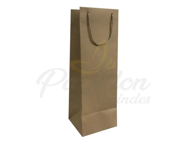 Sacola de Papel Kraft para Bebidas Ala Cadaro