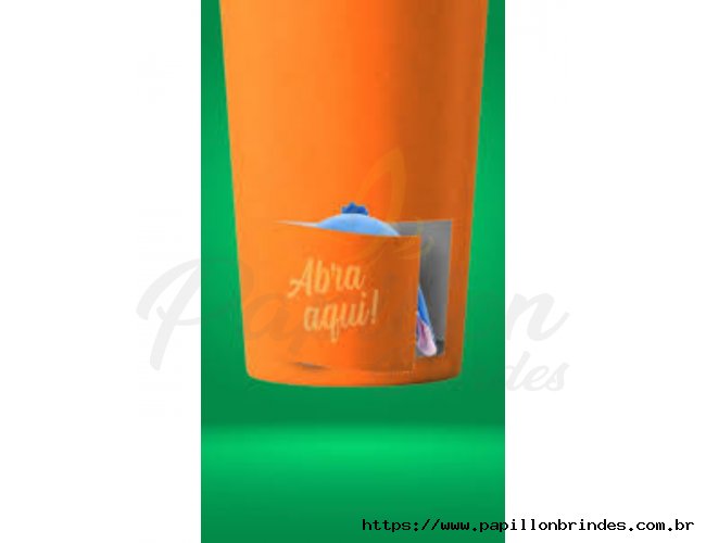 COPO SURPRESA 500ML - PAPEL BIODEGRAD�VEL 220G