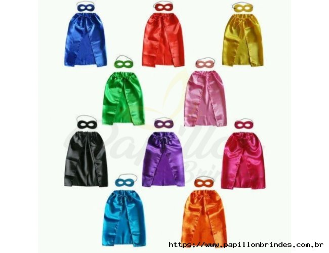 Kit Capas Simples + Mscaras Coloridas