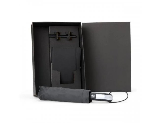 Kit Guarda-Chuva, Caderno E Caneta - 3 P�s