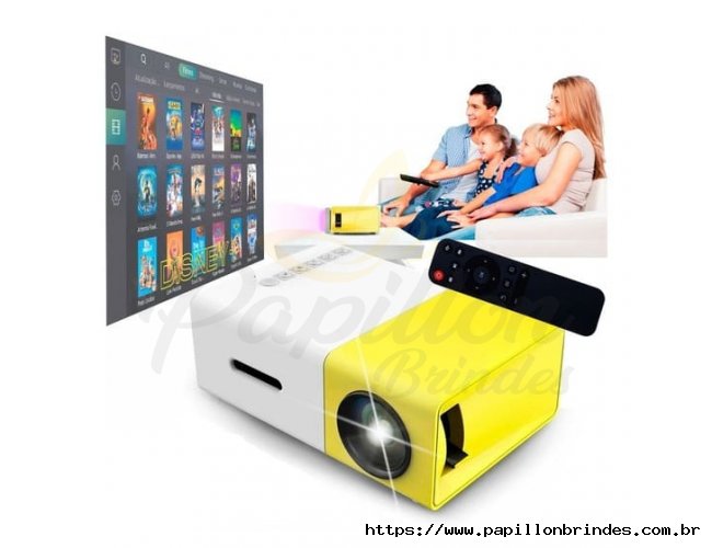 Mini Projetor Portátil 1080p