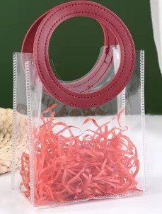 SACOLA EM PVC COM ARGOLA SINT�TICA