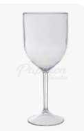 TAÇA VINHO ACRILICO 400ML