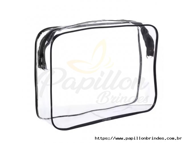 Necessaire em PVC Transparente