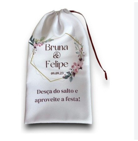 Saco para Chinelo Personalizado